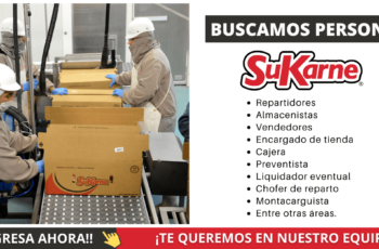 Bolsa de empleos en SuKarne