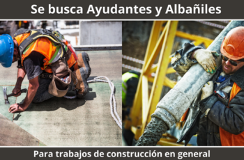 trabajos de construcción y obras