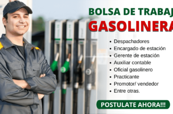 trabajos en gasolineria