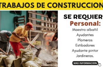 trabajos de construcción - albañiles