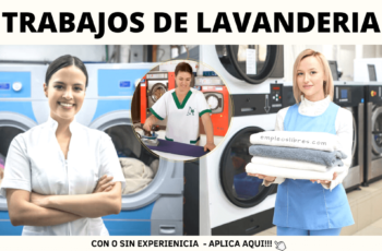 trabajos de lavandería de ropa