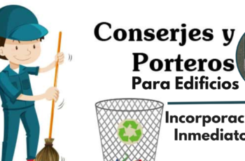 Buscamos Porteros y Conserjes para edificios